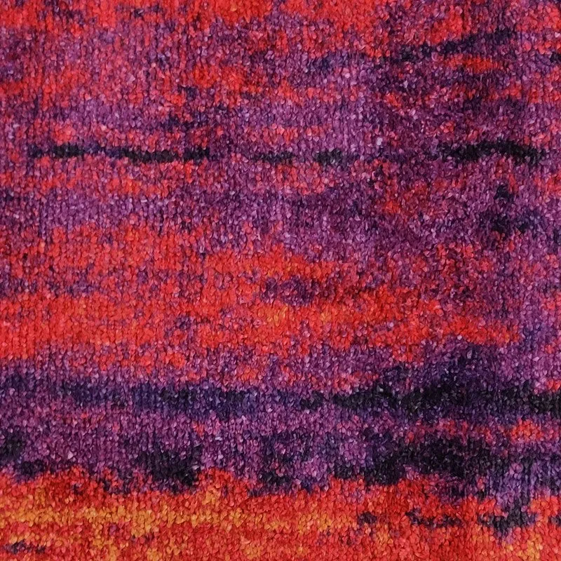 Clyros Abstract Micro Fiber Area Rug - Red media 4