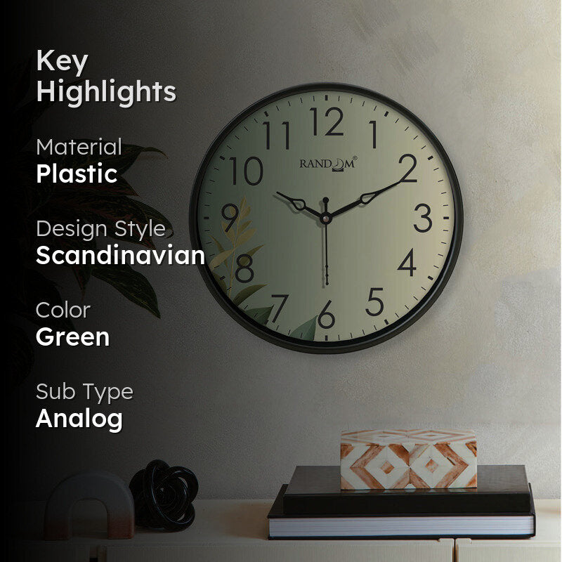 Maynard Sweep Silent Wall Clock media 2
