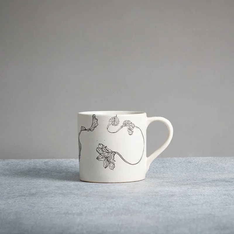 Casette Ceramic Coffee Mug (300 mL) -White media 1