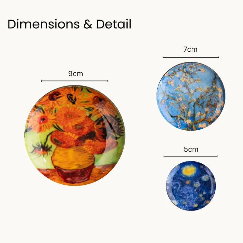 Van Gogh Fridge Magnets - Set Of Five media 8