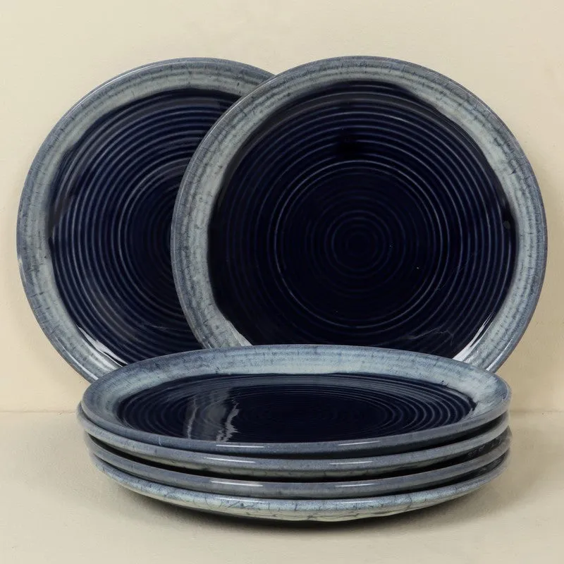 Ceramic Quarter Plate (Dark Blue) - Set Of Six media 4