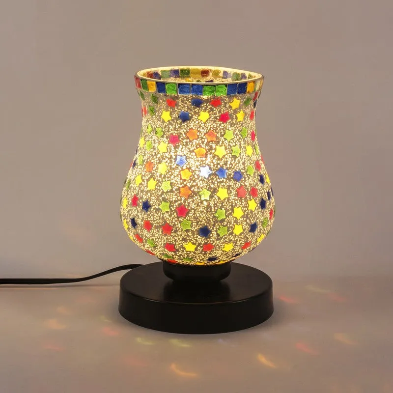 Lunara Mosaic Glass Table Lamp - Multicolor media 6
