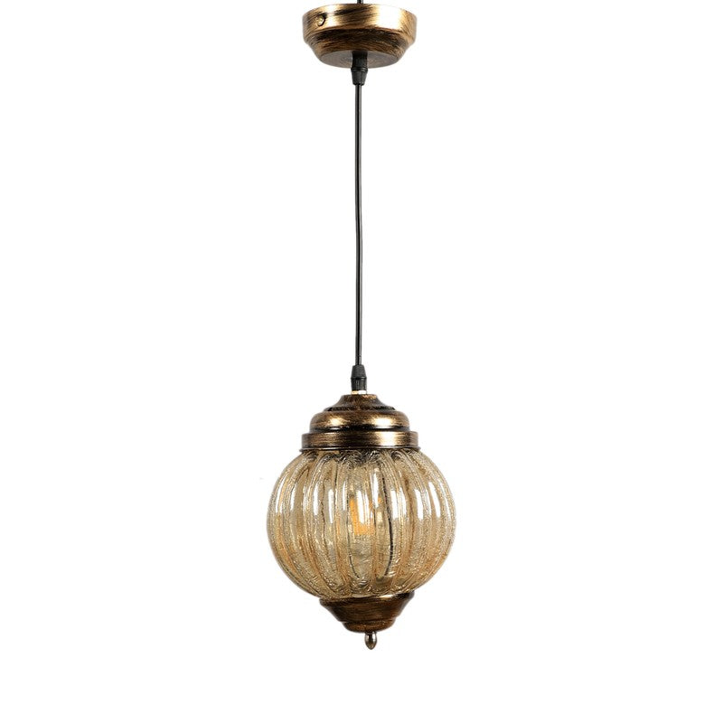 Antique Glow Glass Ceiling Lamp media 3