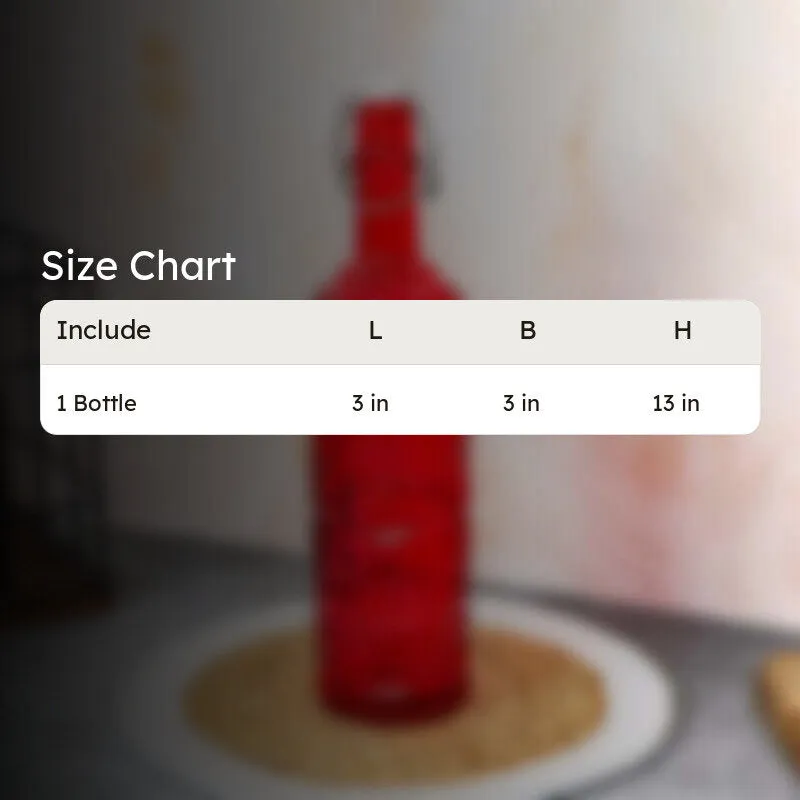 Yaro Water Bottle (Red) - 1000 mL media 5