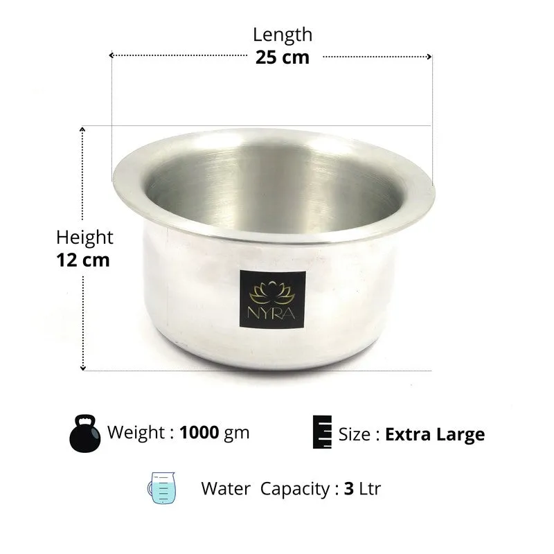 CookVeda Traditional Cooking Pateela - 3000 mL media 8