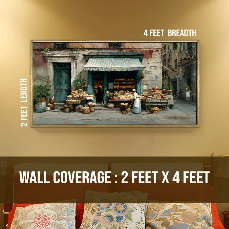 MorningBake Canvas Wall Painting With Frame media 9