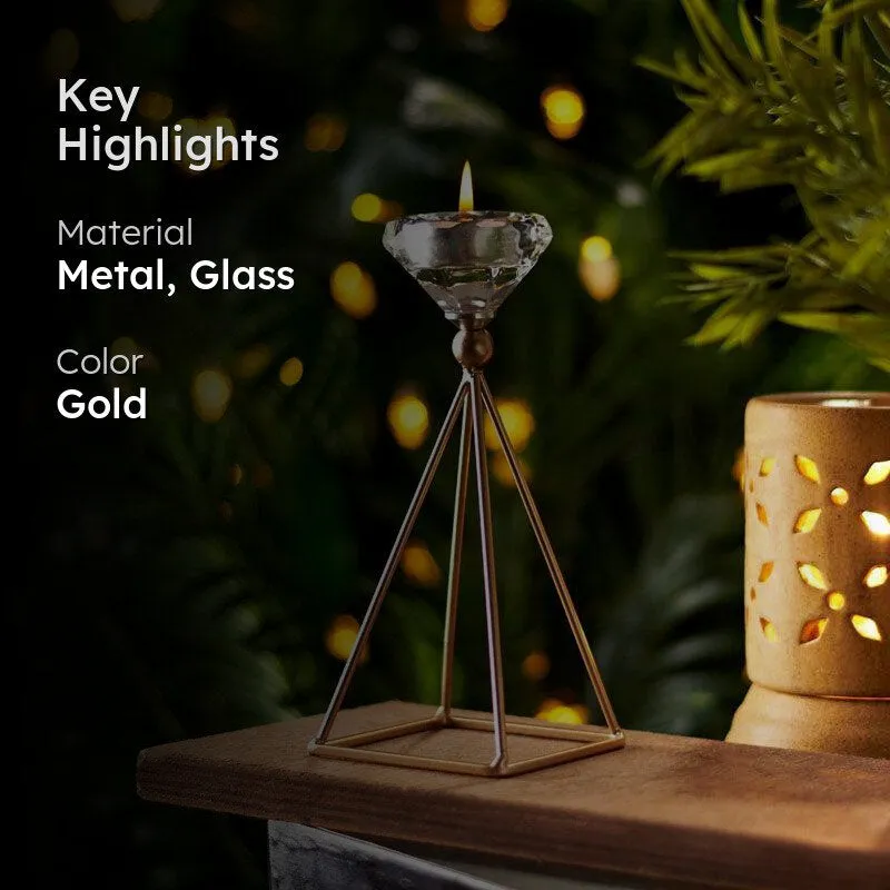 Pyramid Primo Tealight Candle Holder media 2