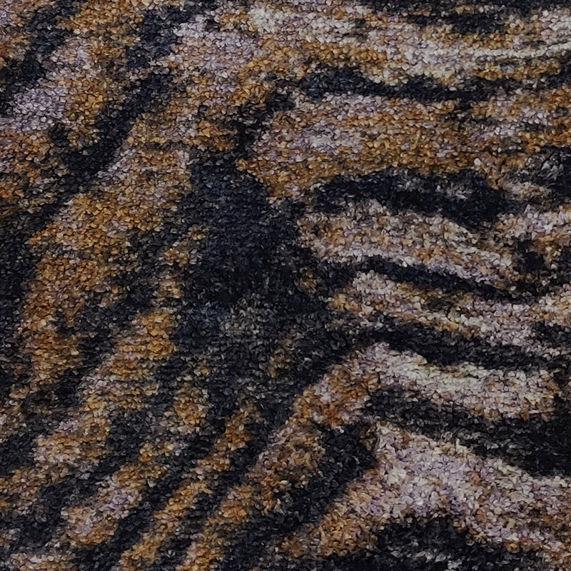 Alvis Abstract Micro Fiber Runner Rug - Grey media 4