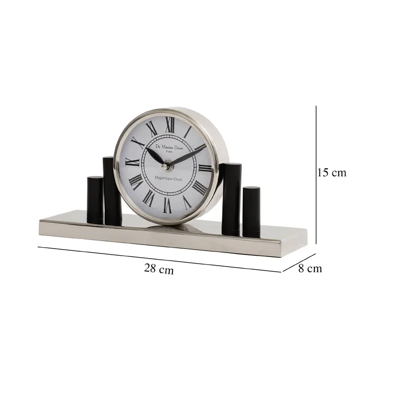 Opal Harbour Table Clock - Silver media 5