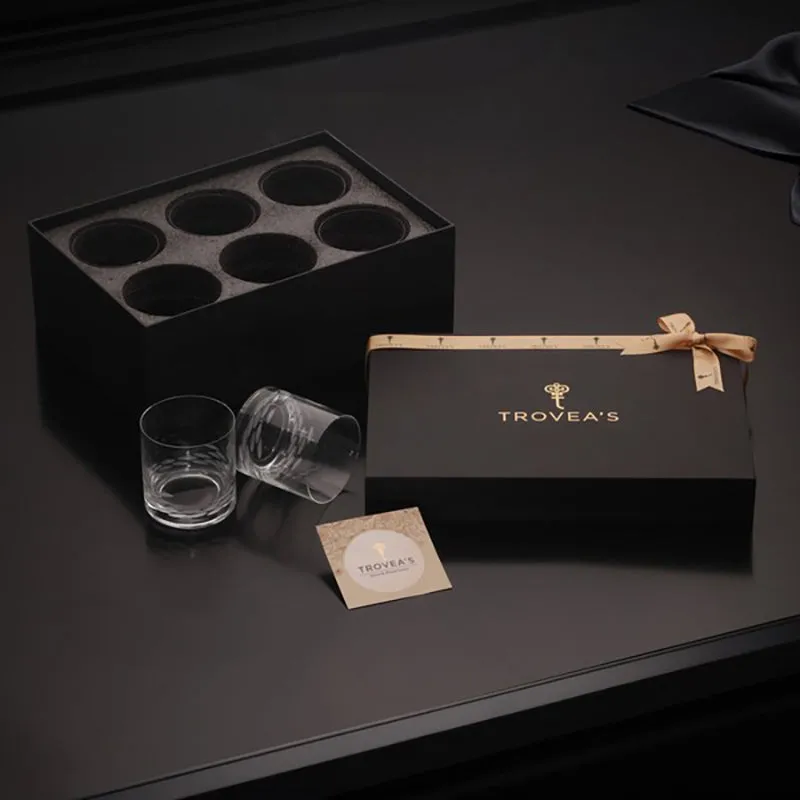 Cutwork Enigma Whiskey Glasses (270 mL Each) - Set Of Two media 4