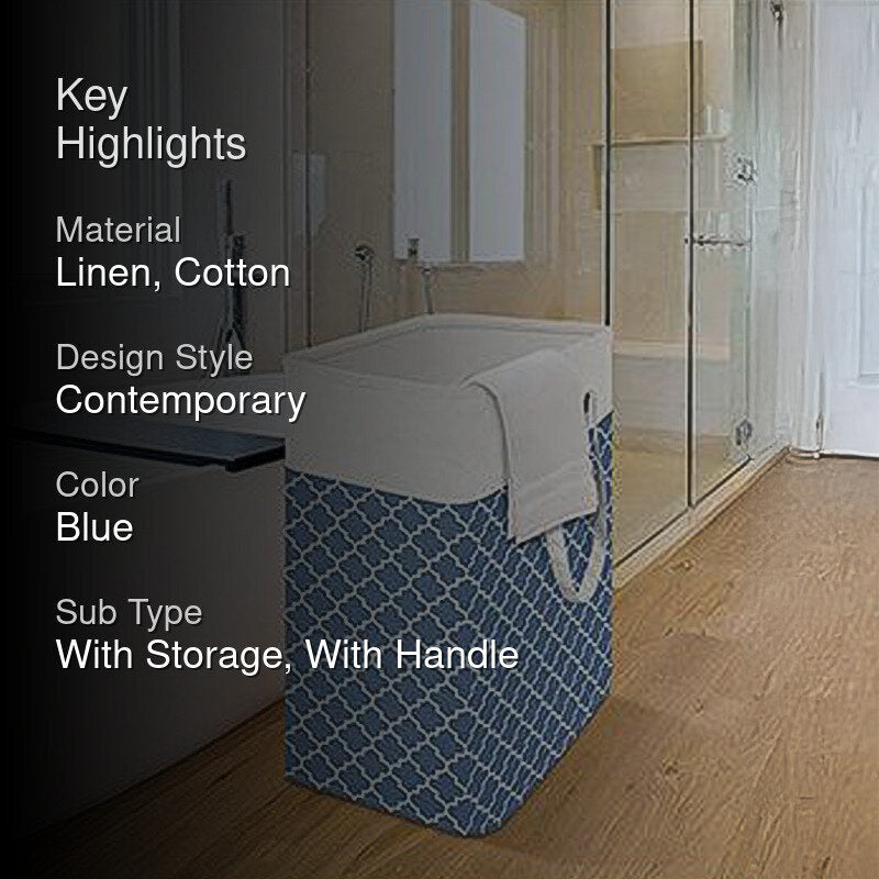 Hebe Laundry Basket - Blue media 2