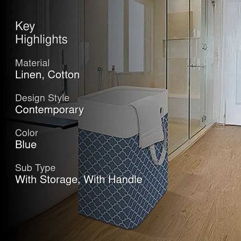 Hebe Laundry Basket - Blue media 2