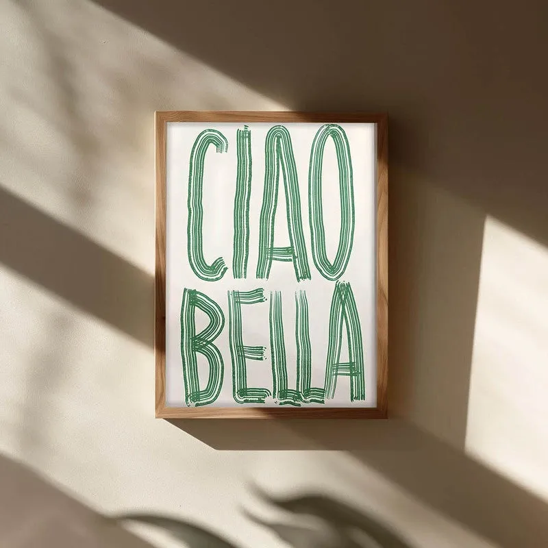 Ciao Bella Archival Canvas Wall Art - Brown media 3