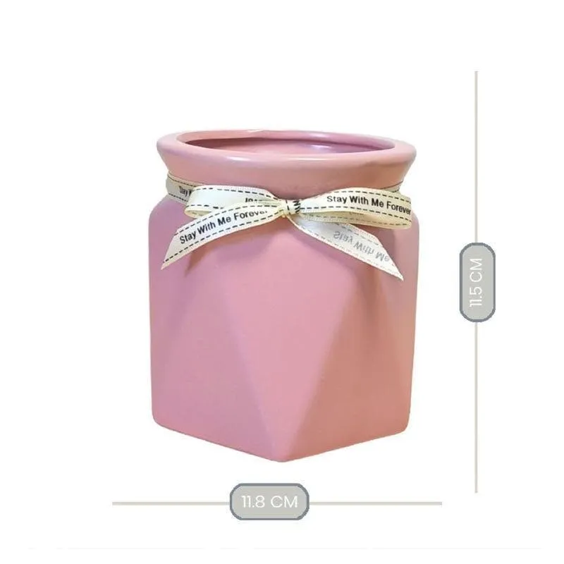 Quirky Contours Vase - Pink media 4