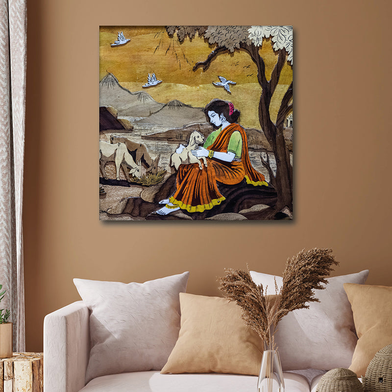 Tender Moments Canvas Wall Art