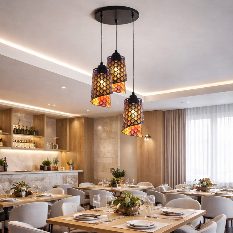 Artisan Twist Metal Ceiling Lamp