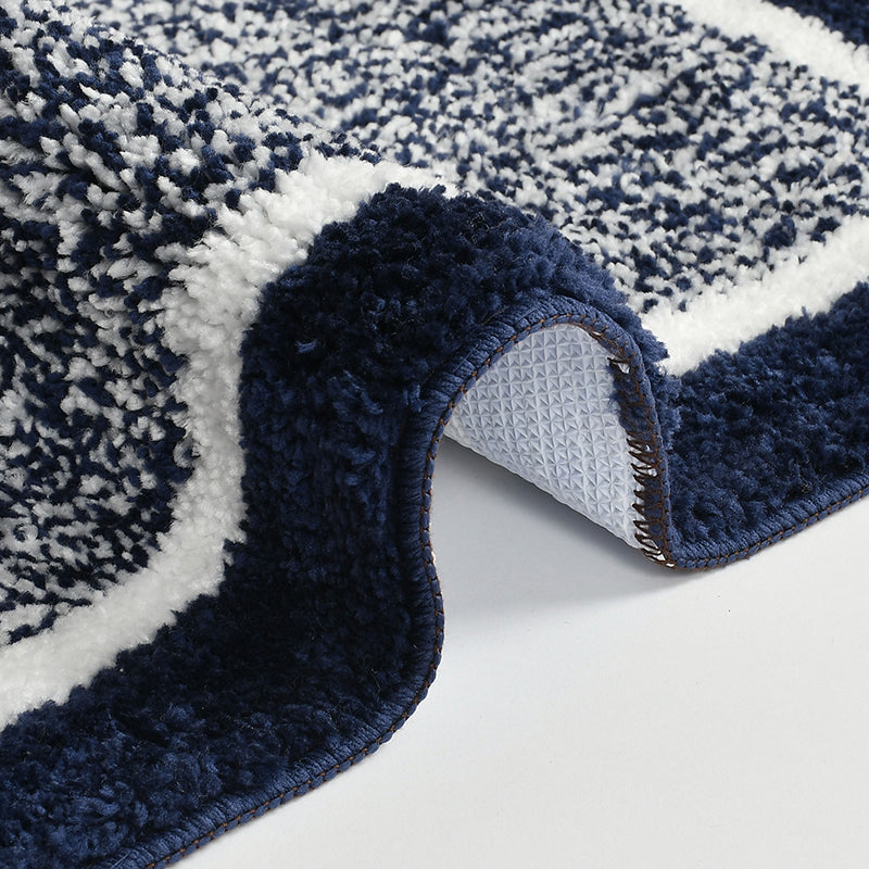 Luxe Anti Skid Bath Mat - Blue media 3