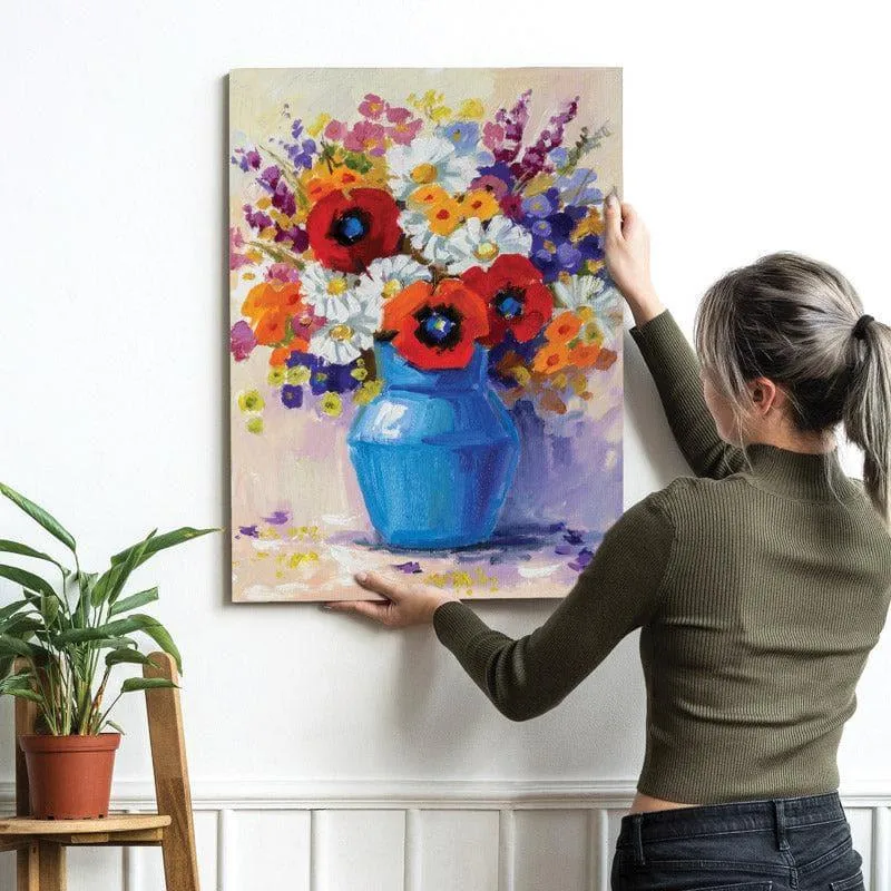 Flower Bunch Wall Painting media 4