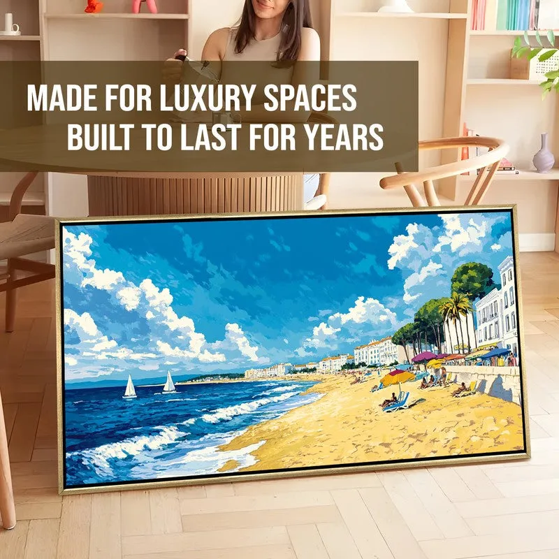 Seascape Canvas Wall Painting With Frame media 7