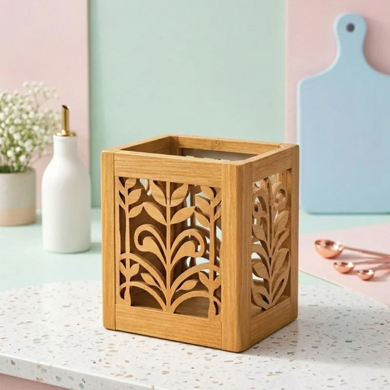 Table Nest MDF Rustic Cutlery Stand media 5