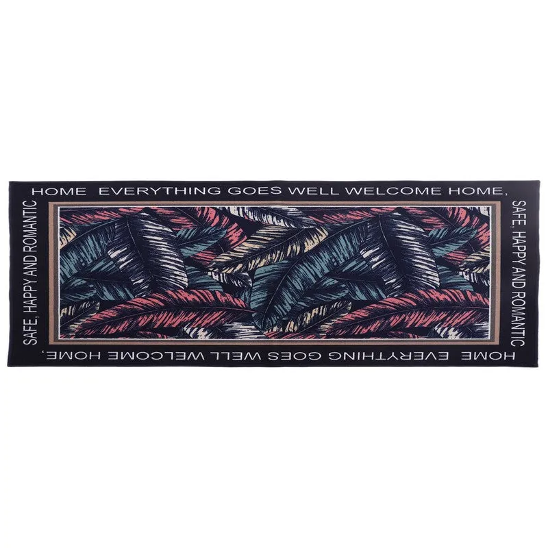 Leafline Nylon Runner Rug media 1