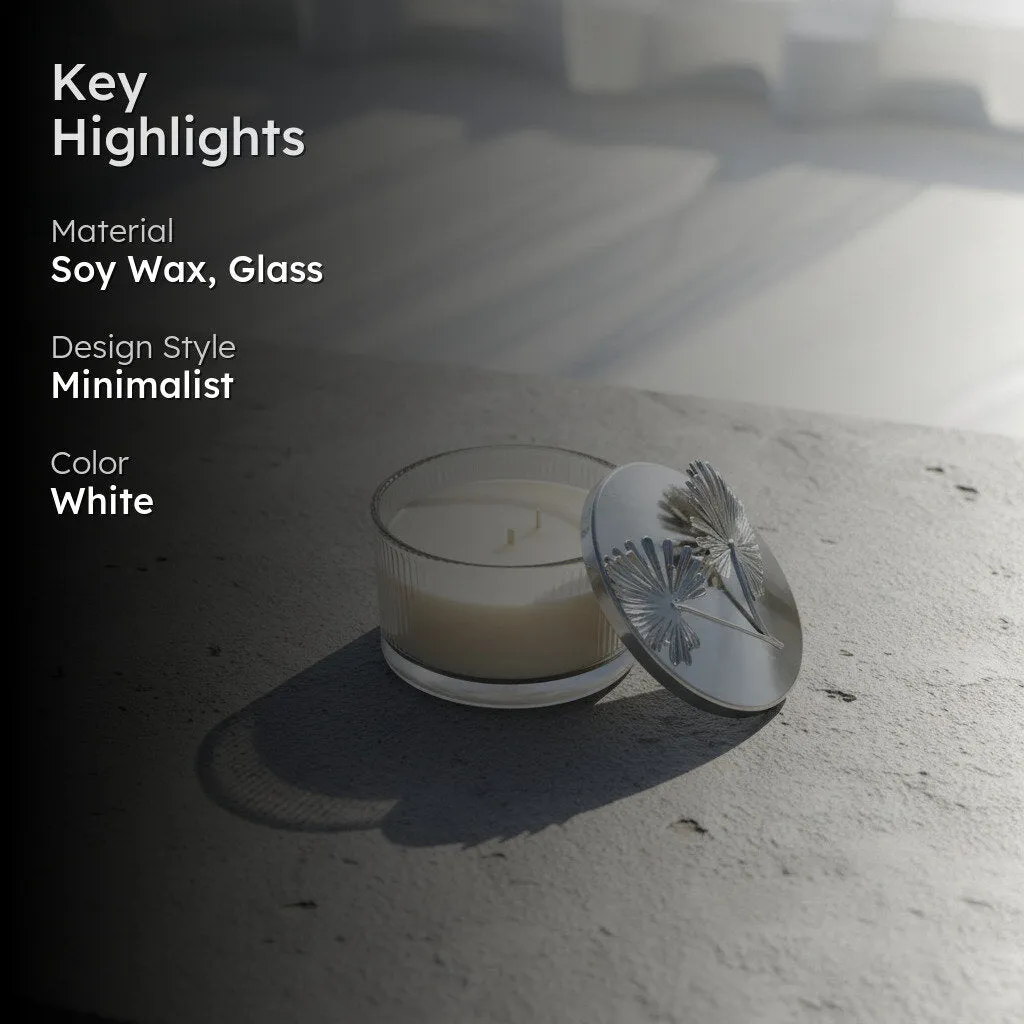 Lume Fluer Blanche Scented Soy Candle media 2