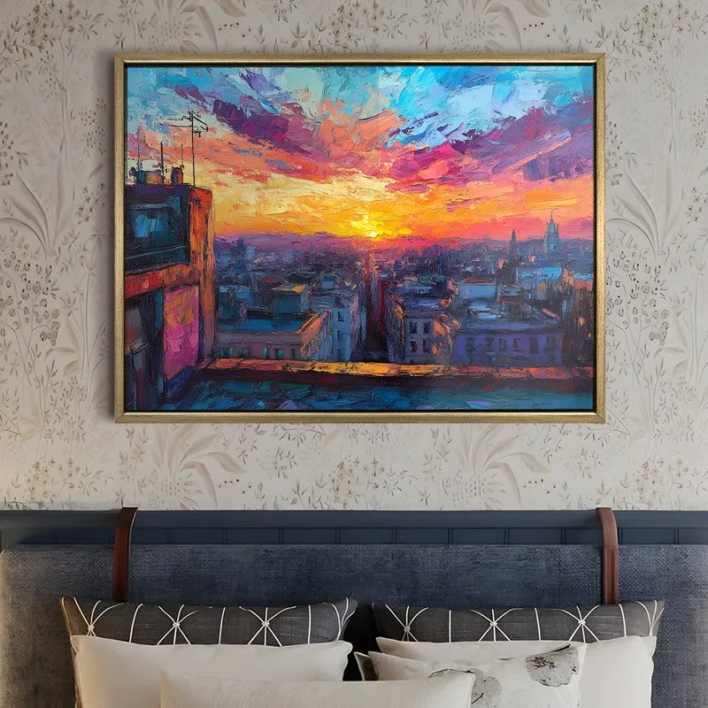 Citylume Canvas Wall Painting With Frame media 5