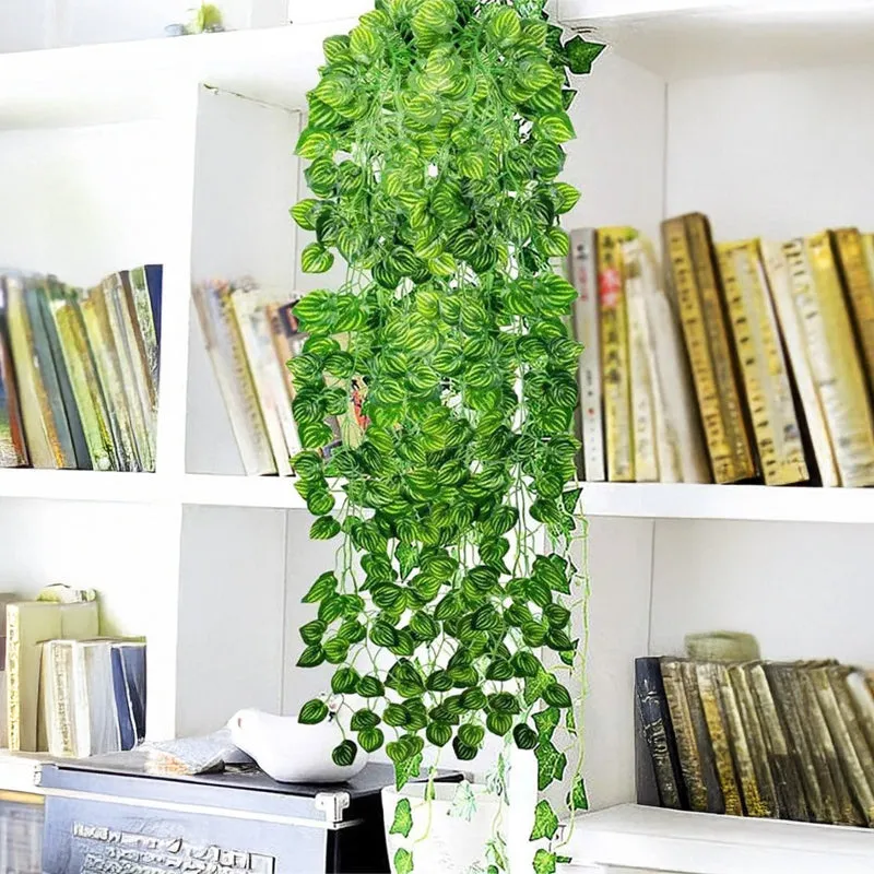 Fiora Artificial Creeper (Watermelon Leaves) Pack of Twelve media 1