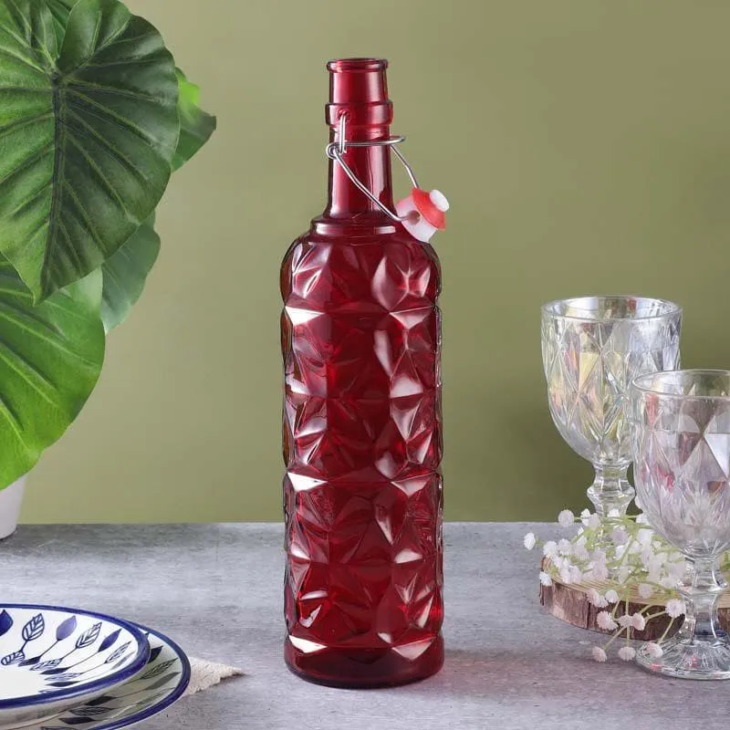 Stella Textured Fliptop Bottle - Red media 4