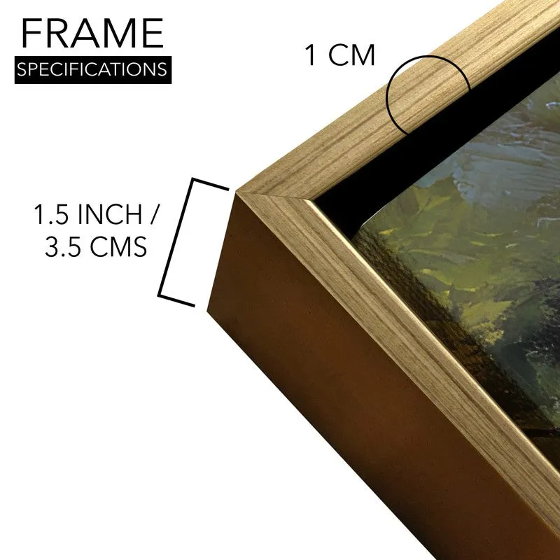 Meadowtime Canvas Wall Painting With Frame media 6