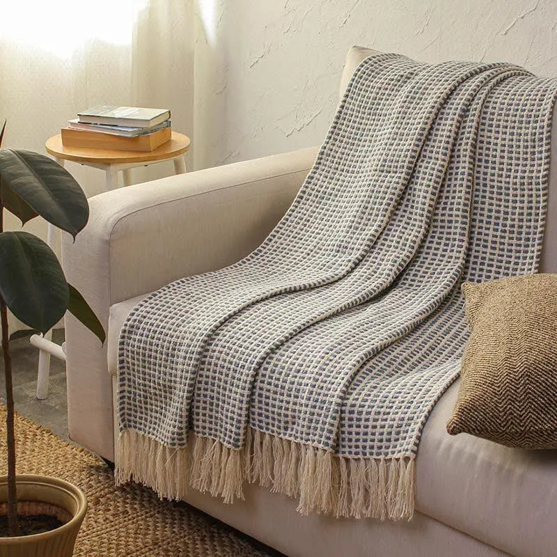 Girnar Throw - Dark Blue media 1