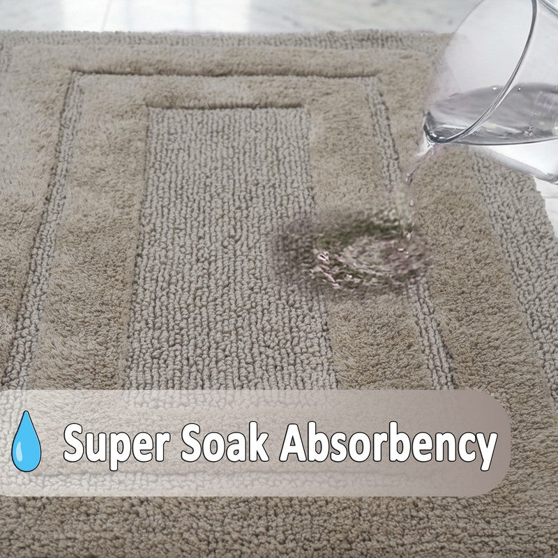 Aqualoom Anti skid Bath Mat  - Beige media 7
