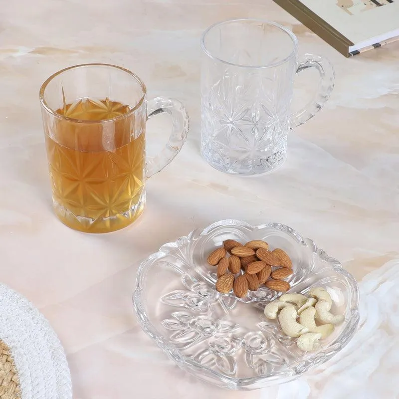 Benjo (450 ML) Beer Glass & Snack Plate Combo - Three Piece Set media 4