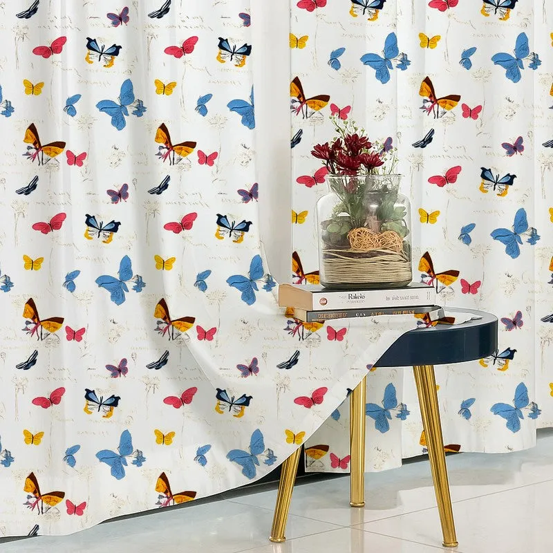 FlutterJoy Cotton Curtains - Set Of Two media 5