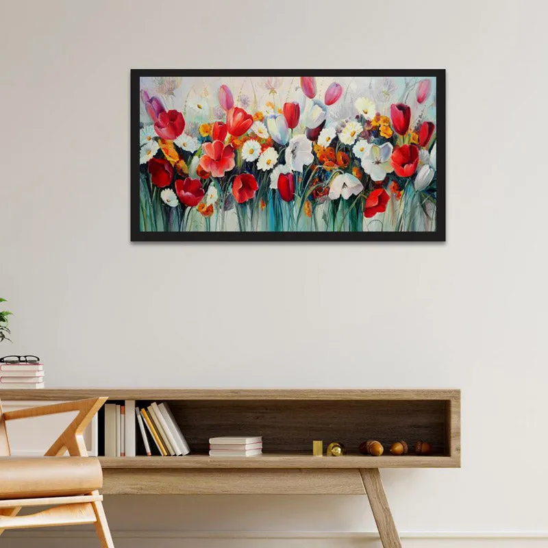 Tulip Tailor Floral Wall Painting media 3