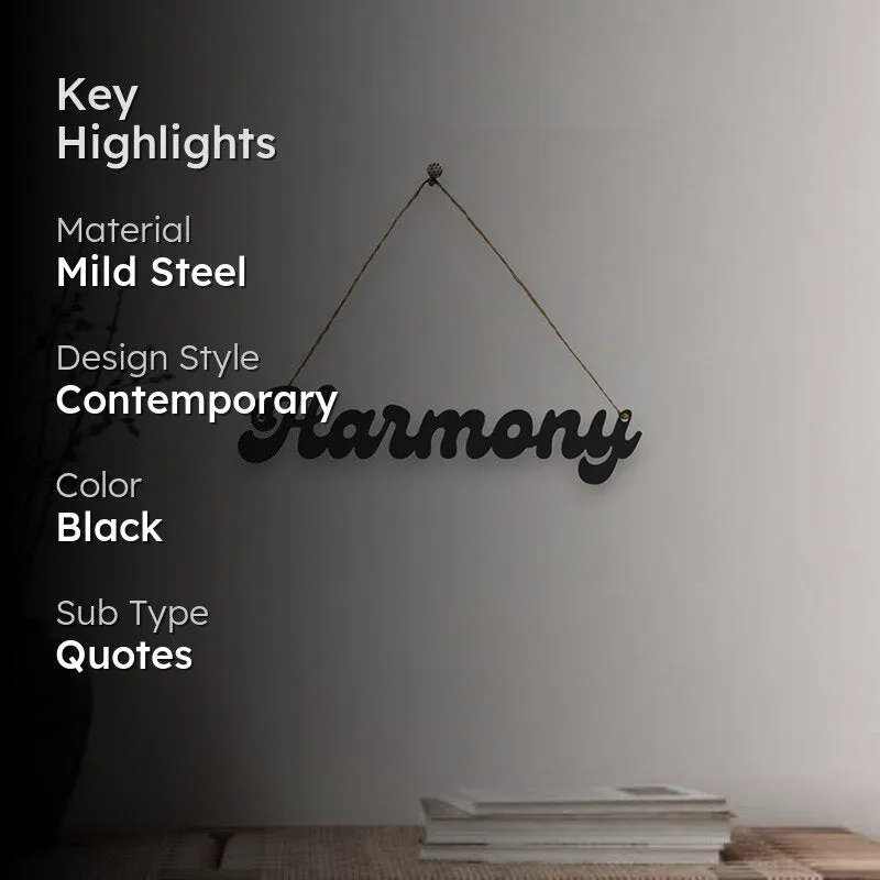 Harmony Mild Steel Wall Accent media 2