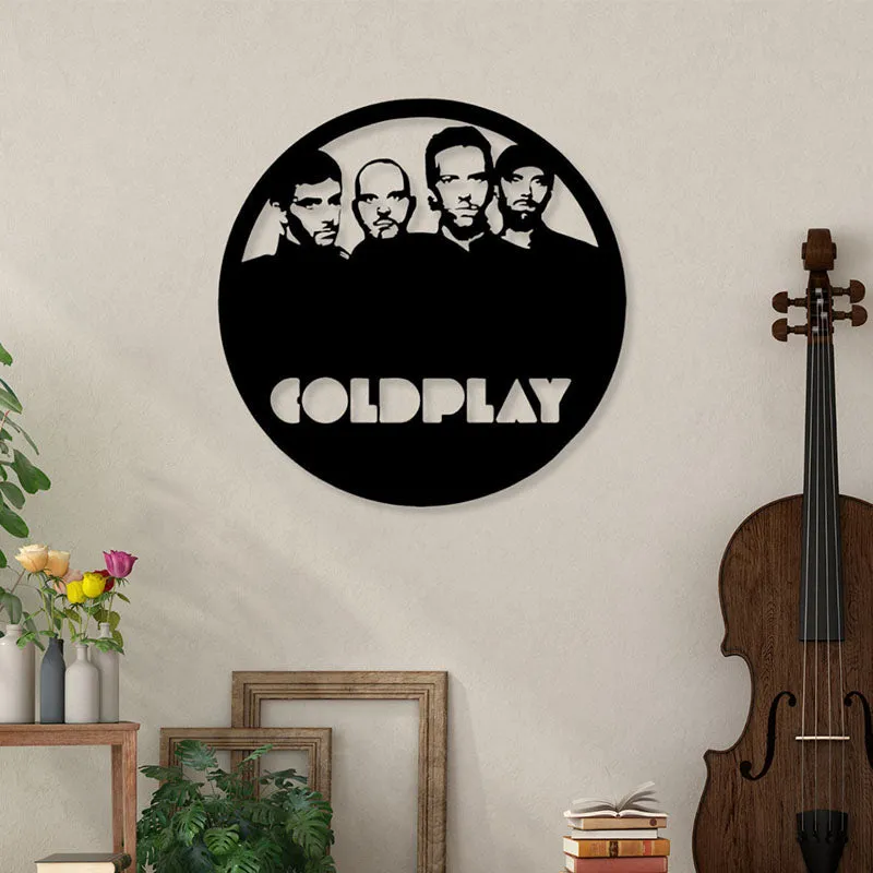 Coldplay Black Iron Wall Accent media 1