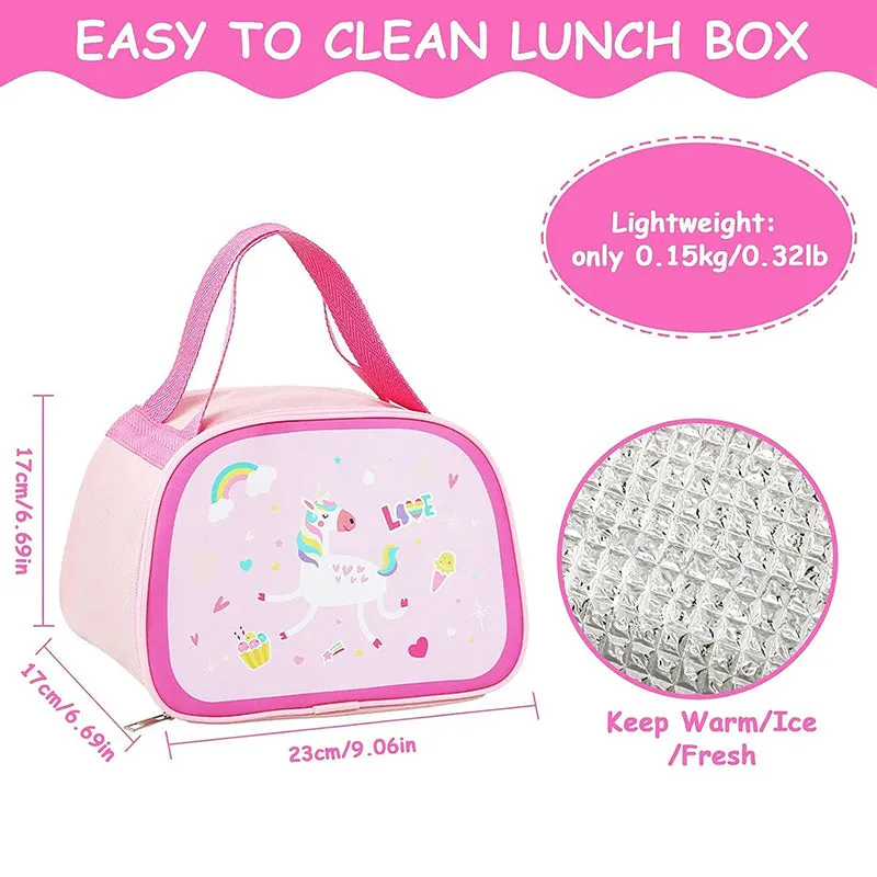 Unicorn Charm Polyester Lunch Bag media 7