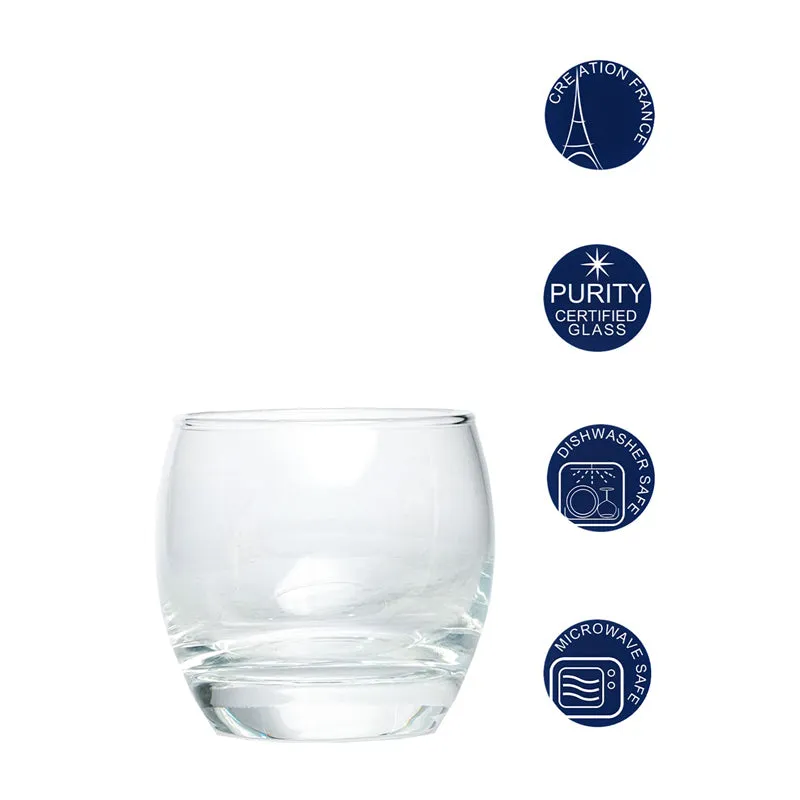 Luminarc Salto Whiskey Glass (320 mL) - Set Of Six media 5