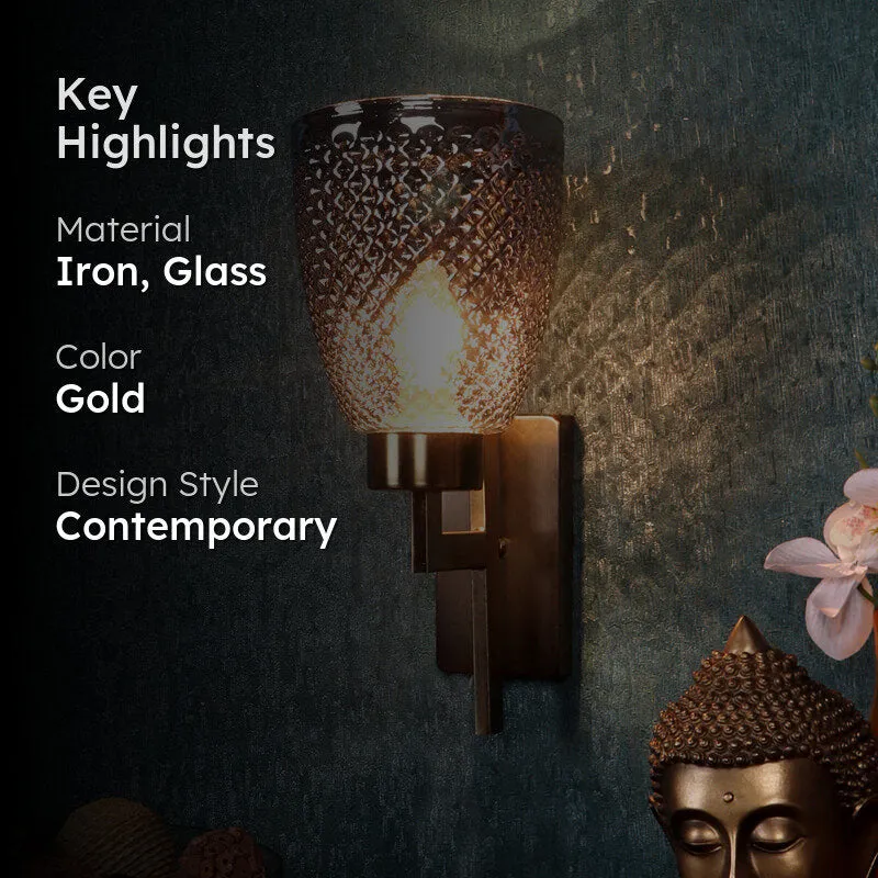 Krystelle I Iron Wall Lamp media 2