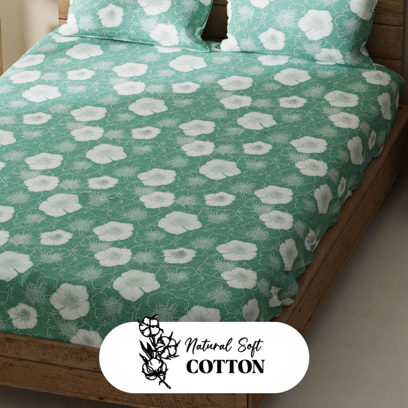 Gryvon Bedsheet (Green) - 115 GSM media 5