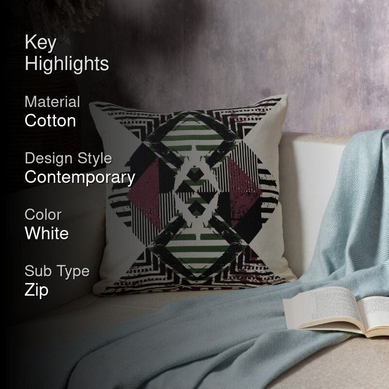 Bellera Reversible Abstract Cushion Cover media 2