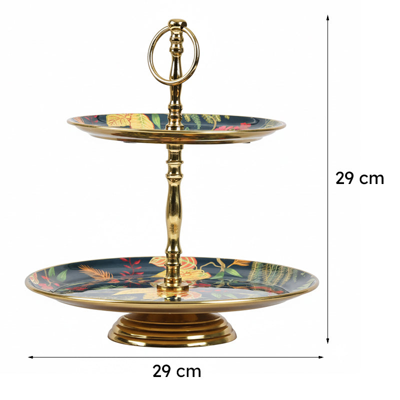 India Circus Aavni Tiered Platter media 6