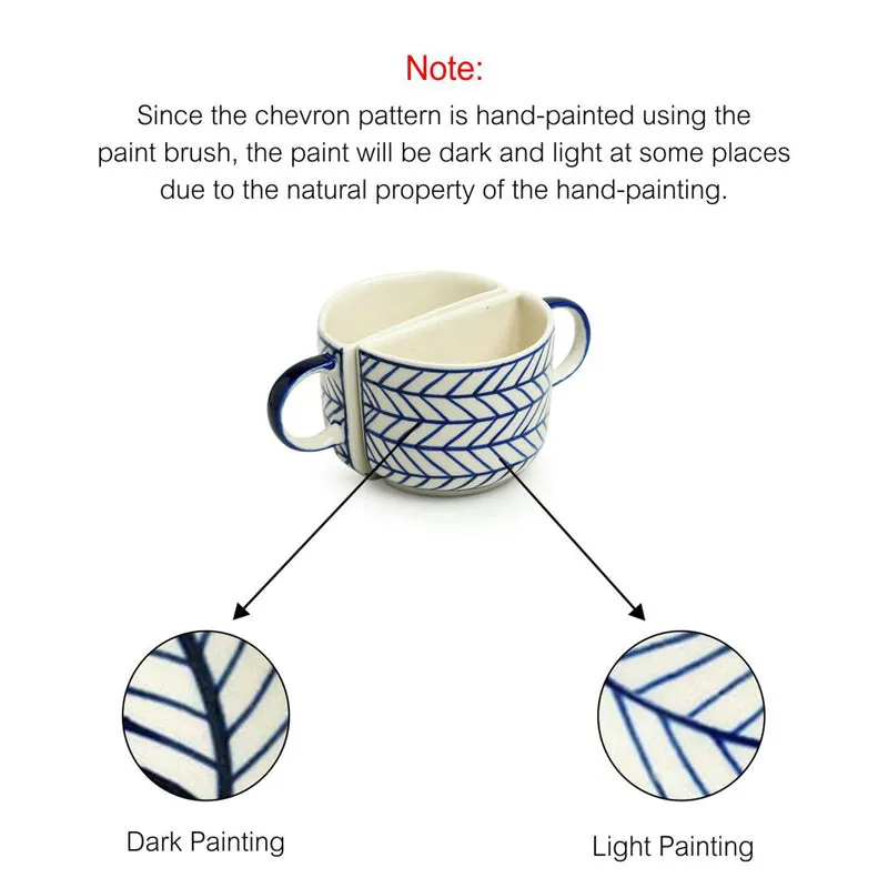 The Ceramic Tea Cup (200 mL Each) - Set of Two media 10