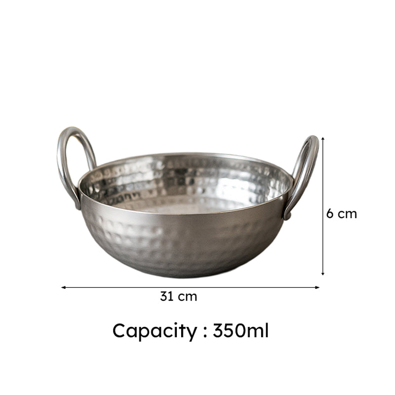 Vintage Hammered Kadhai - 350 mL / 12 Inches image 7