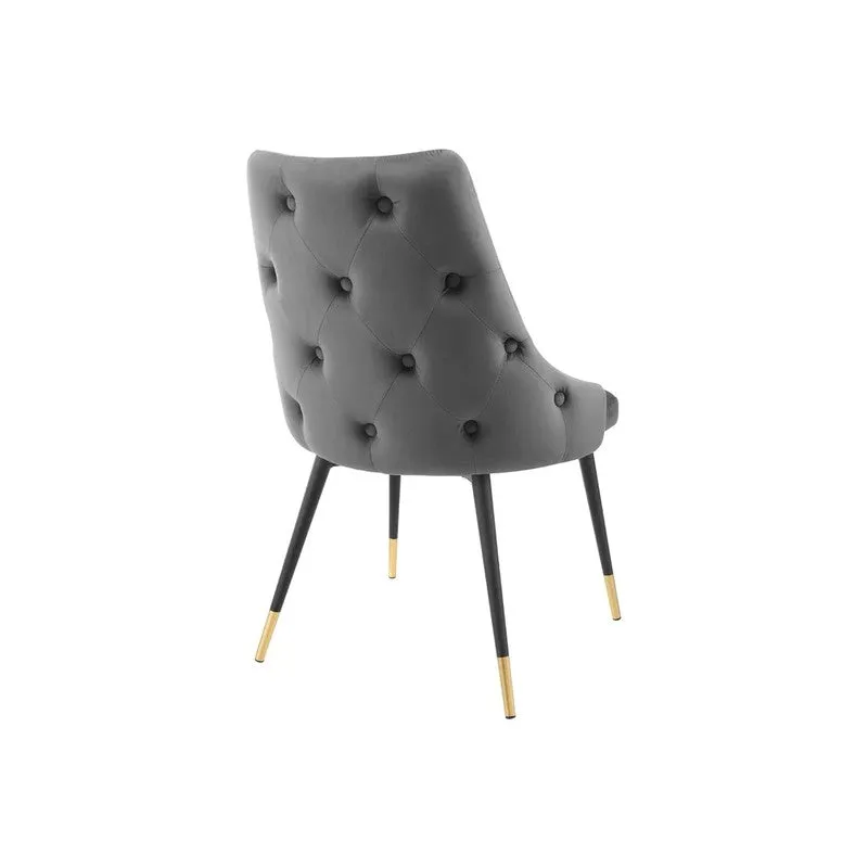 Lunara Neem Wood Accent Chair - Grey media 7