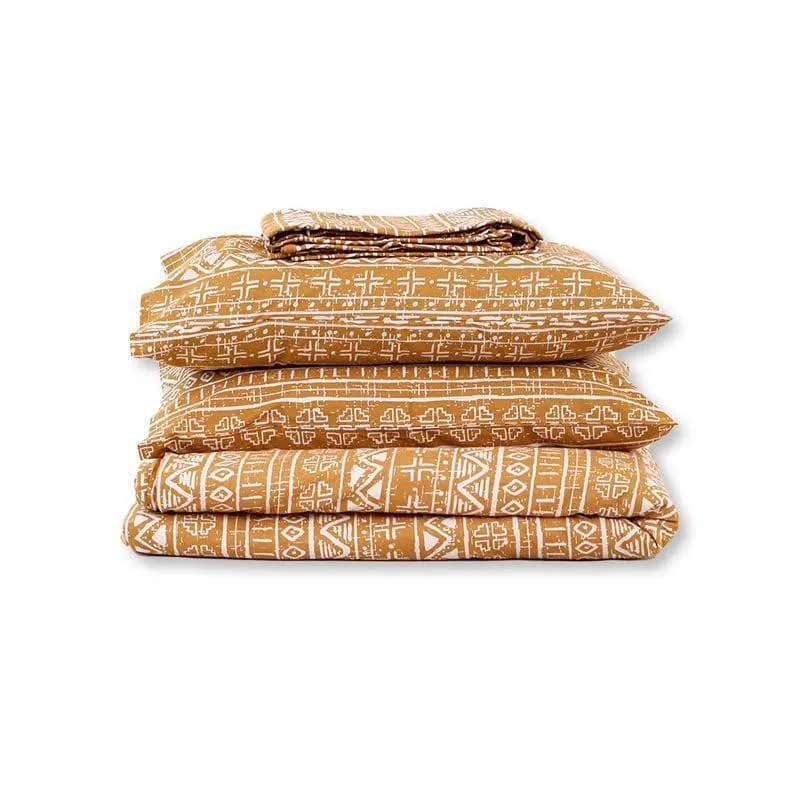 Dream Drift Dohar Bedding Set - Yellow media 5