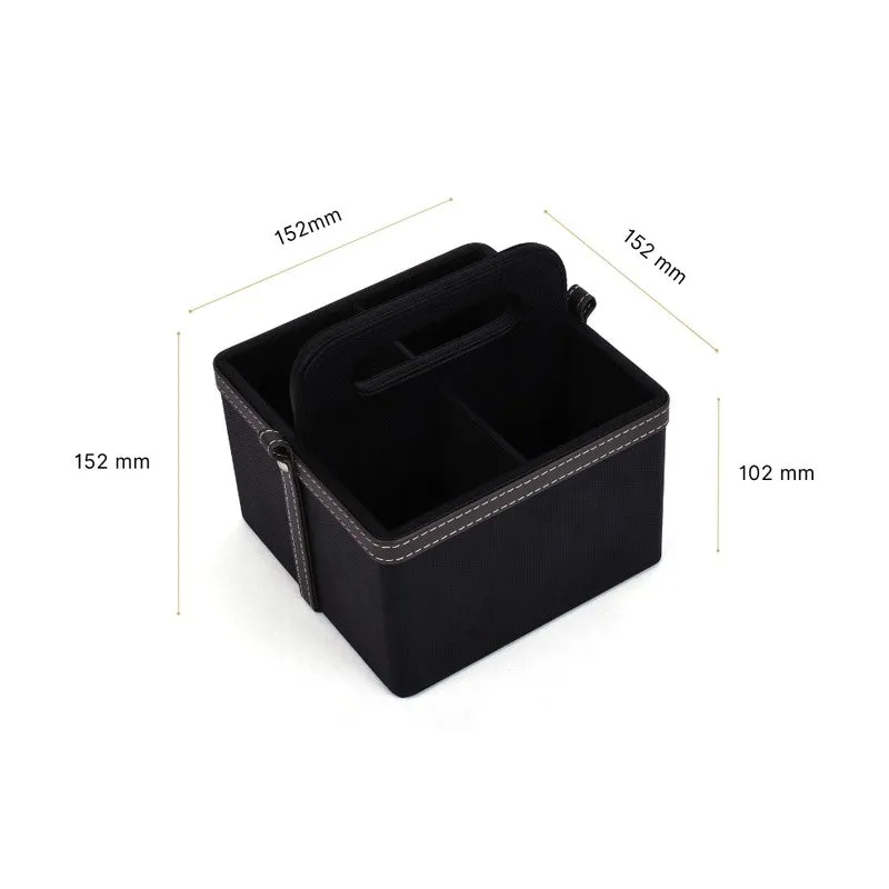 Ember Dote Leatherette Multi-Utility Organiser - Black media 9
