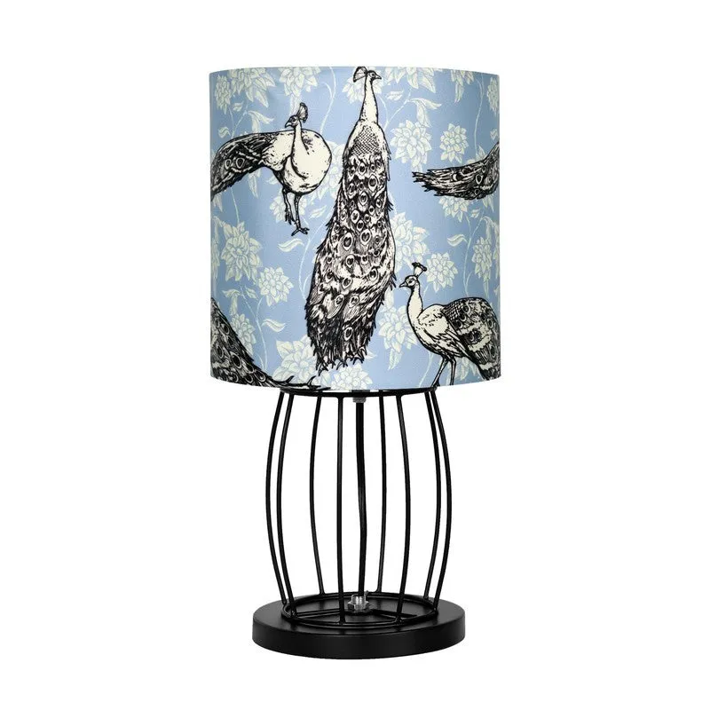 RoyaleAura Elegant Desk Metal Table Lamp - Multicolor media 3