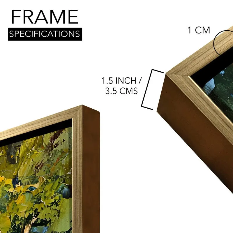Summerleaf Canvas Wall Painting With Frame media 8